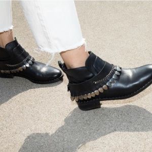Freda Salvador booties, Black, size 8.5